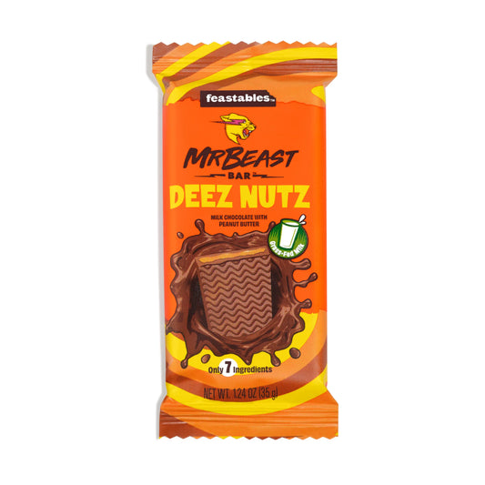 Feastables Deez Nutz Peanut Butter Chocolate 60g