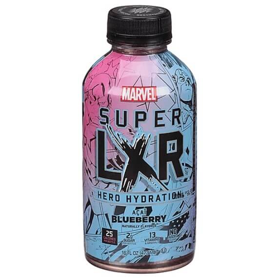 ARIZONA X MARVEL SUPER LXR ACAI BLUEBERRY 473ml